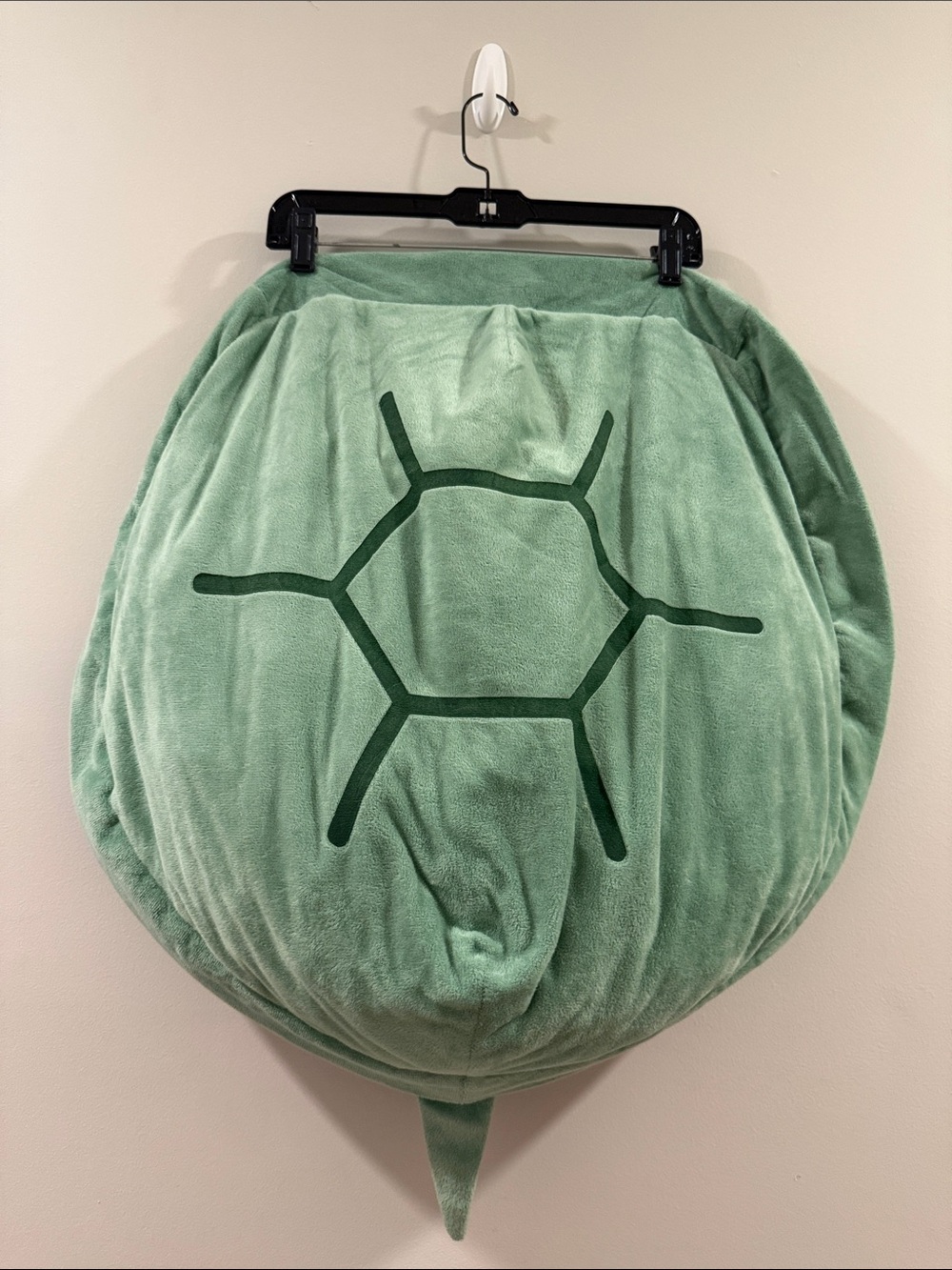 Plush Turtle Shell Floor Pillow Cover - Sage Green